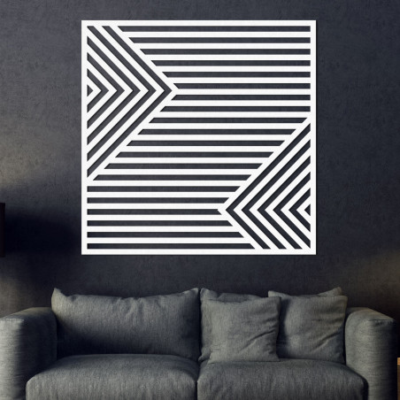 Imaginea pătrată este întruchiparea purității și armoniei liniilor geometrice.