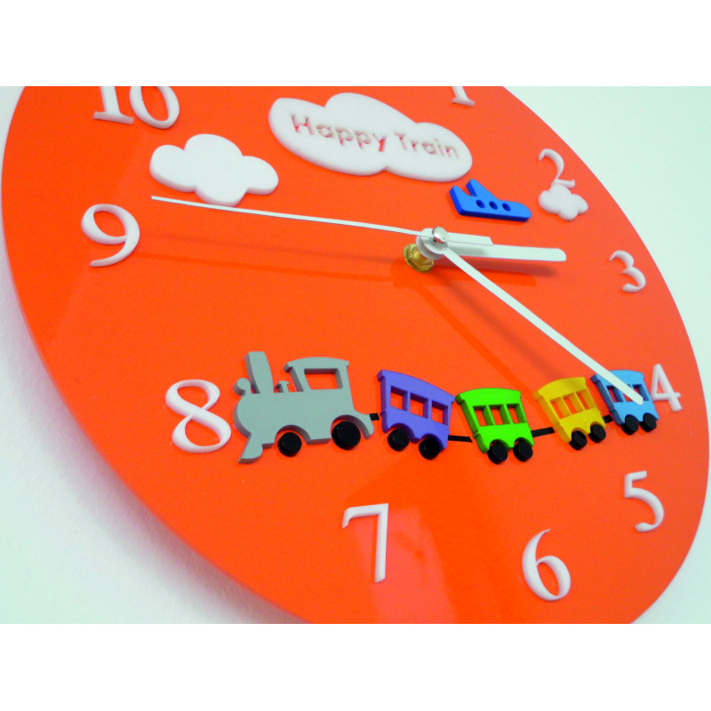 Ceas de perete modern din plexiglas. Ceas de perete la modă, cadou. Ceas X-momo. PMMA