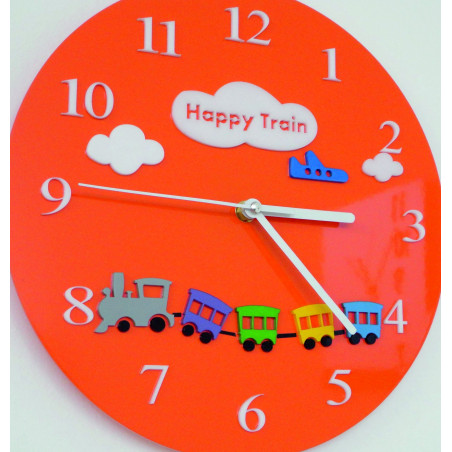 Ceas de perete modern din plexiglas. Ceas de perete la modă, cadou. Ceas X-momo. PMMA