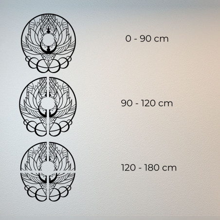 Sculptură în lemn pe perete – Floarea soarelui în stil antic Sculptură în lemn pe perete – Floarea soarelui în stil antic