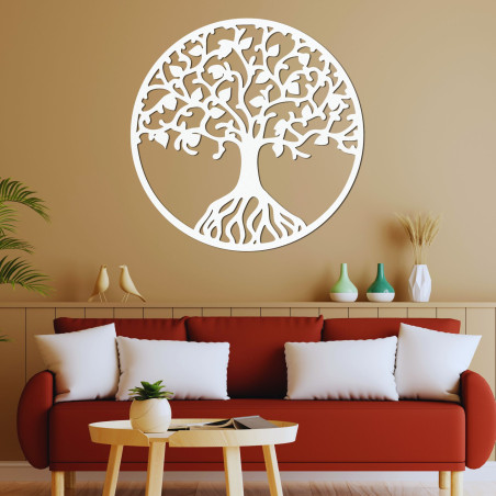 Decor elegant de perete din lemn copac de viață - ETERNA