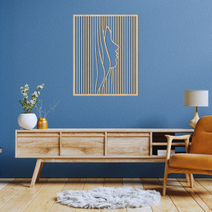 Decor din lemn de designer fata iluzie - FACIEI