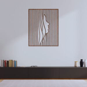 Decor din lemn de designer iluzie față - FACIEI 2