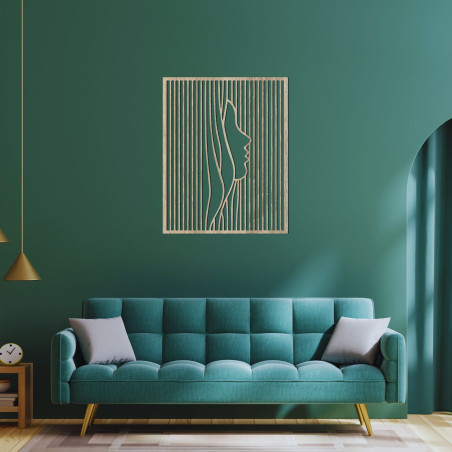 Iluzia optică a feței - element decorativ modern pentru interior - FACIEI