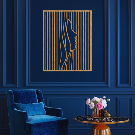 Decor din lemn de designer fata iluzie - FACIEI