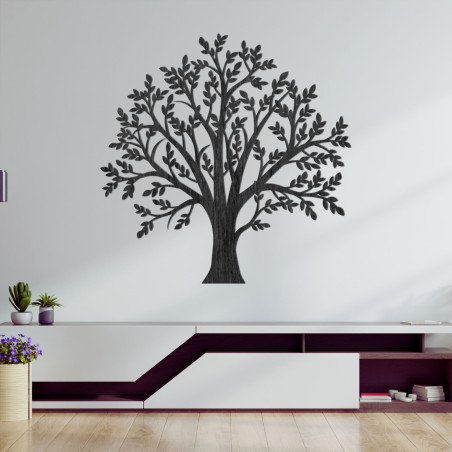 Decorațiune elegantă de perete din lemn, pomul vieții