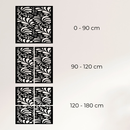 Tablou din lemn sculptat pentru perete - HERBA