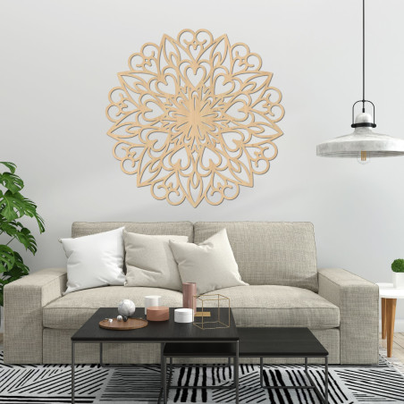 Decor de perete din lemn