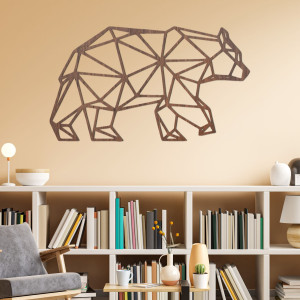 Decor de perete sculptat urs - ARCTOS 2