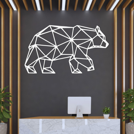 Decor de perete sculptat urs - ARCTOS