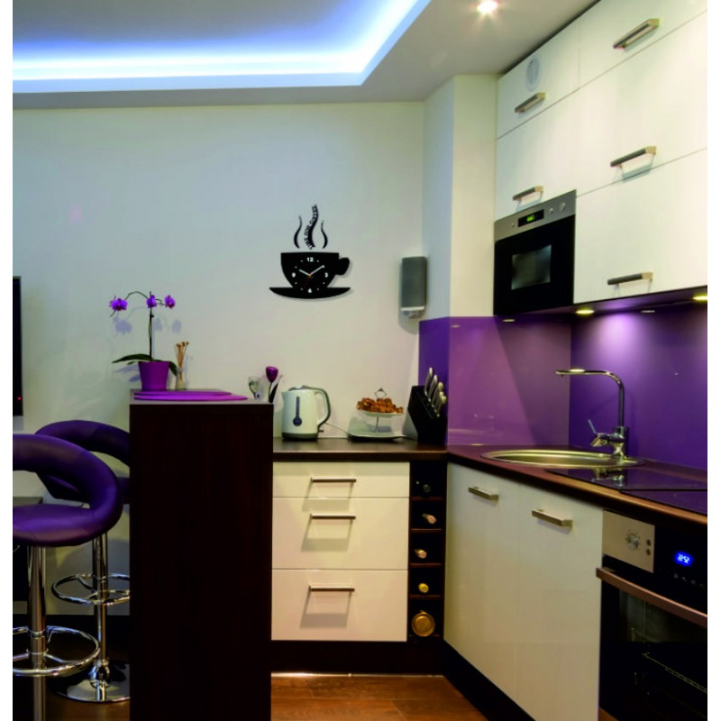 Ceas de perete modern din plexiglas. Ceas de perete la modă, cadou. Ceas X-momo. PMMA