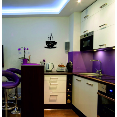 Ceas de perete modern din plexiglas. Ceas de perete la modă, cadou. Ceas X-momo. PMMA