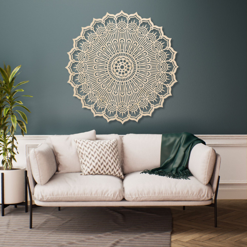 Mandala vindecătoare pe perete - Decorațiune...