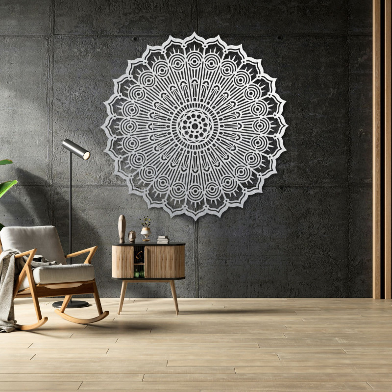 Mandala vindecătoare pe perete - Decorațiune...