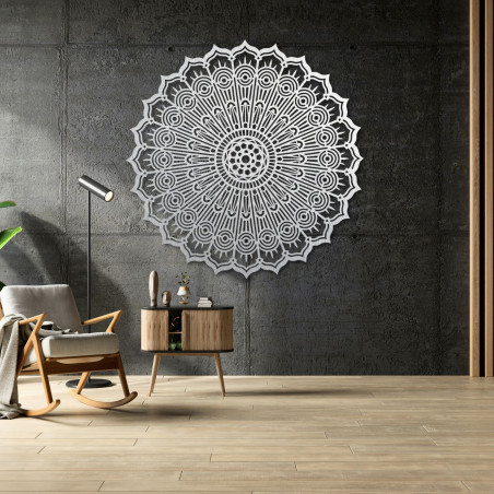 Mandala vindecătoare pe perete - Decorațiune elegantă pentru interiorul tău | LEER
