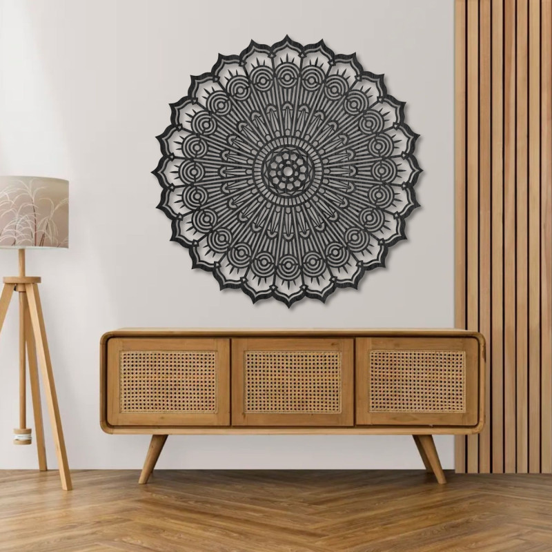 Mandala vindecătoare pe perete - Decorațiune...