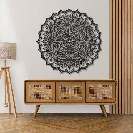 Mandala vindecătoare pe perete - Decorațiune elegantă pentru interiorul tău | LEER