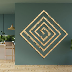 Decor din lemn spirală - SQUARIL 2