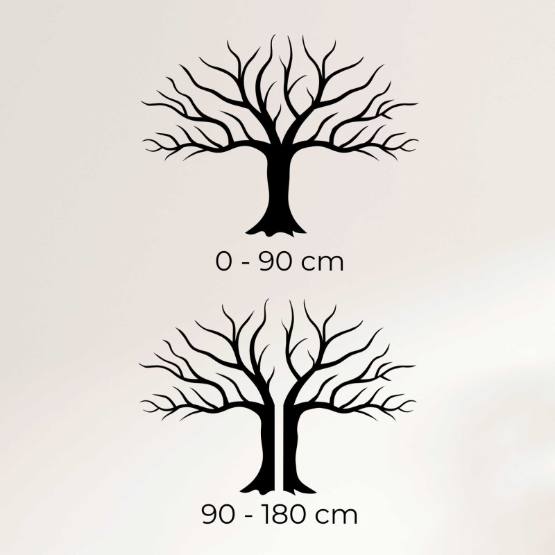 Pictură murală decorativă din lemn cu crengi de...
