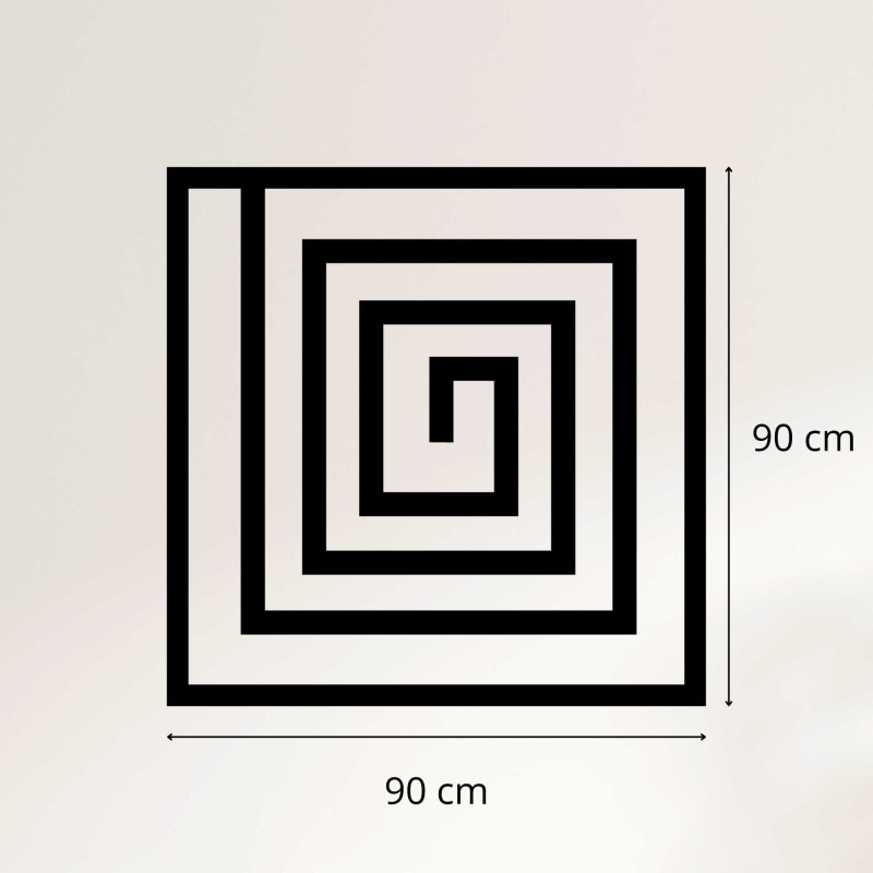 Decor geometric din lemn - WOORTLE