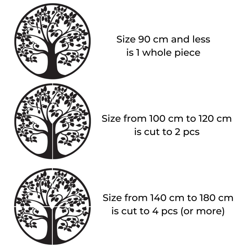 Copac de viață din lemn pe perete - DROTO