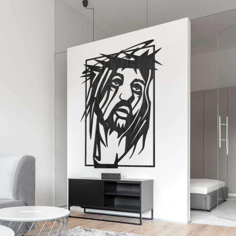 Decor din lemn Iisus Hristos - FEIGHTO