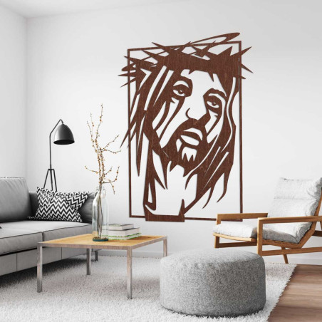 Decor din lemn Iisus Hristos - FEIGHTO