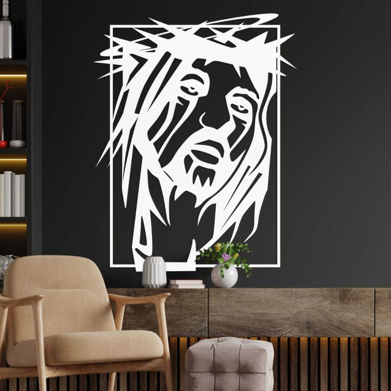 Decor din lemn Iisus Hristos - FEIGHTO