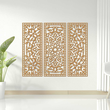 Designul din trei piese combină modelele tradiționale cu precizia modernă.