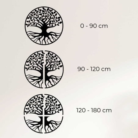 copac pentru tăiere, decor din lemn de perete pentru camera de zi