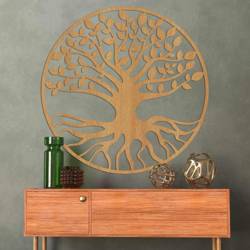 Copac al vieții decor natural de perete - YJTON