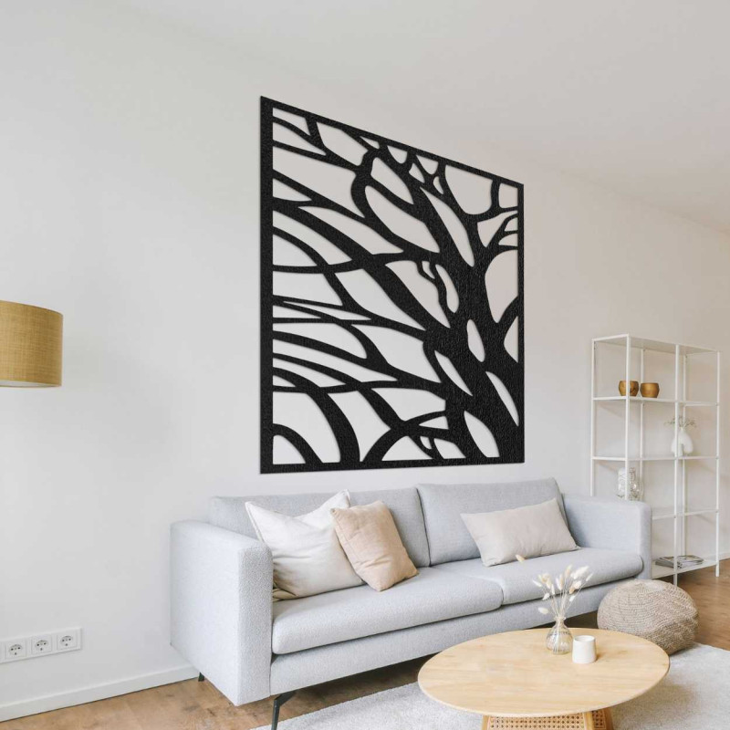 Pictură murală din lemn cu ramurile vieții - UBILE