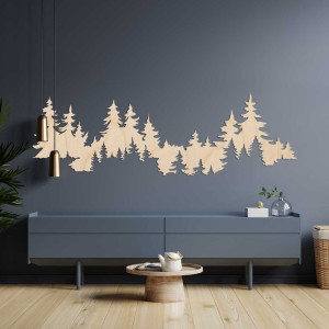 Sentop - pictură modernă de perete placaj - decor din...