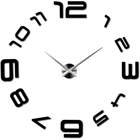 Ceas de perete minimalist cu un aranjament clar al cifrelor și un design elegant. Ceas de perete minimalist cu un aranjament clar al cifrelor și un design elegant.