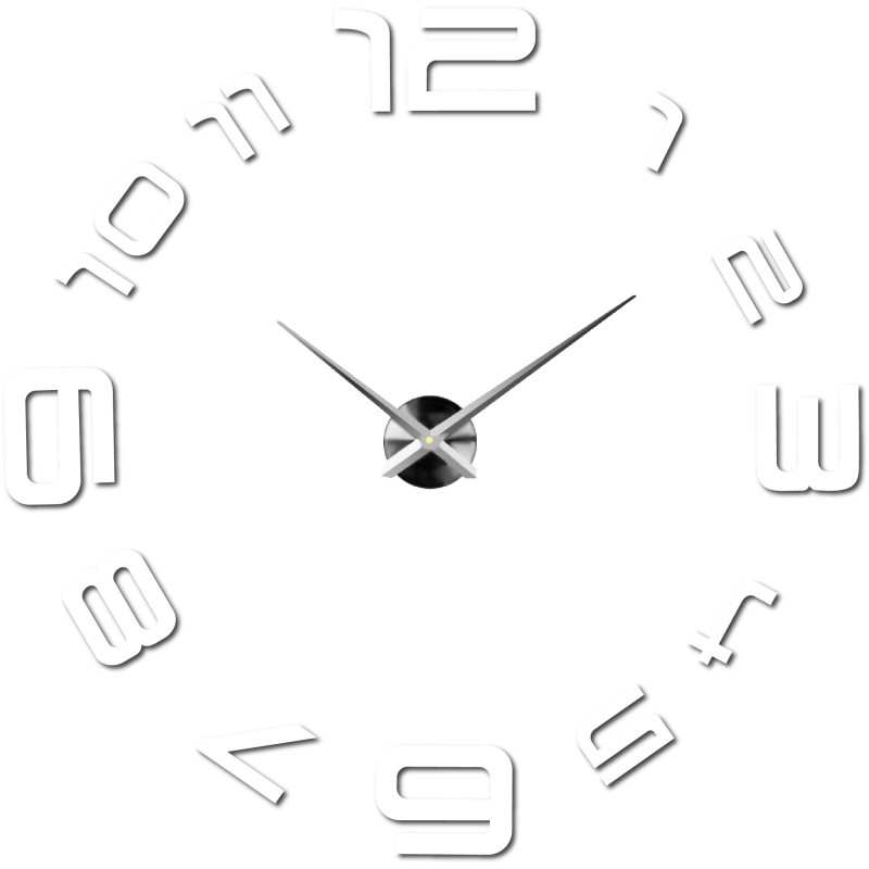 Autocolant de perete 3D cu ceas - ARES