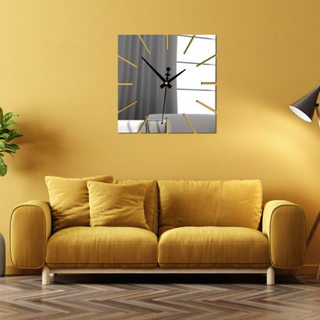 Ceas de perete de design, potrivit pentru interioare moderne