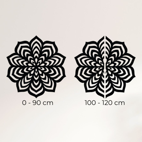 O previzualizare utilizată pentru a oferi informații despre dimensiunea și caracteristicile vizuale ale produsului.