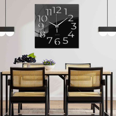 Ceas de perete minimalist din plexiglas - un plus elegant pentru interiorul tău Ceas de perete minimalist din plexiglas - un plus elegant pentru interiorul tău