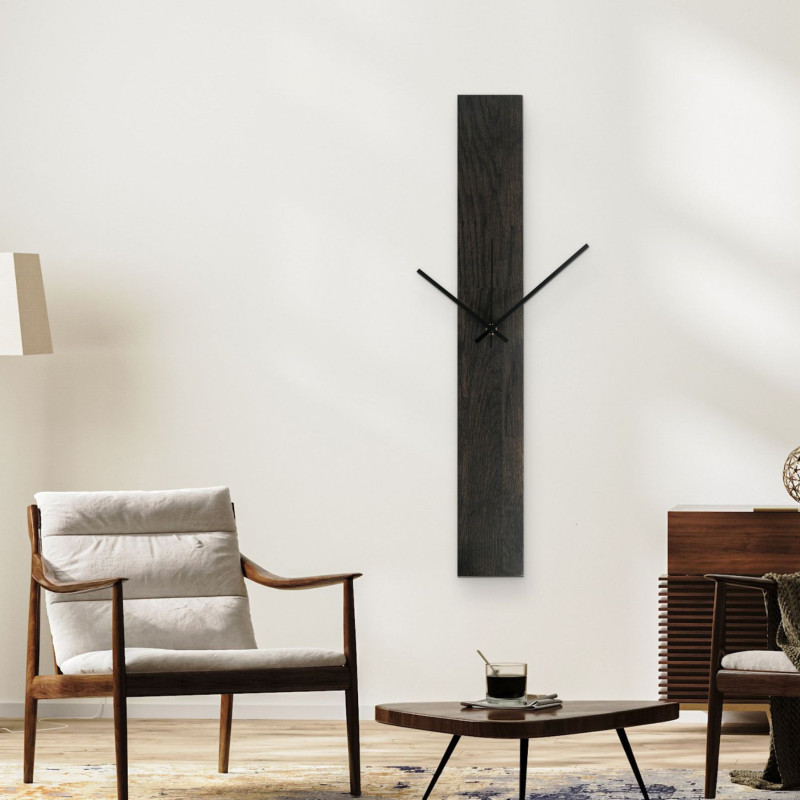 Ceas de perete elegant, negru