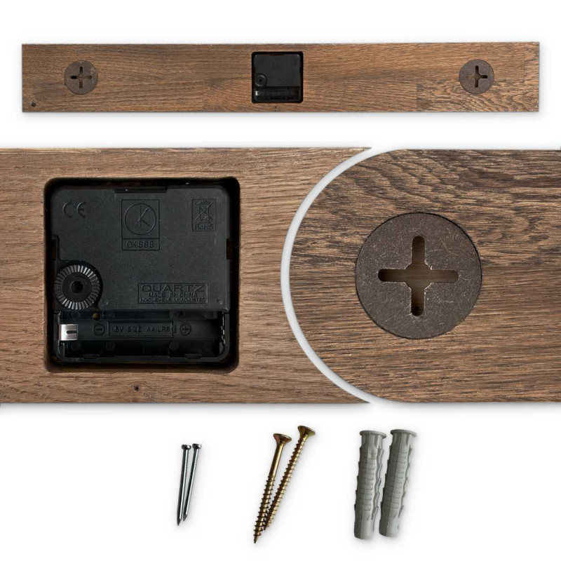 Ceas de perete atemporal cu design original -...