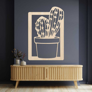 Pictură de perete sculptată - CACTUS MAGNU | SENTOP 2