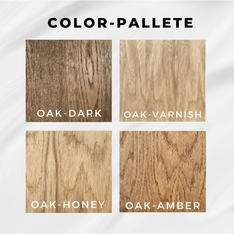 Ceas de perete modern din lemn natural