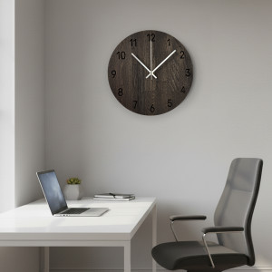 Ceas de perete din stejar cu design luxos - MATKON