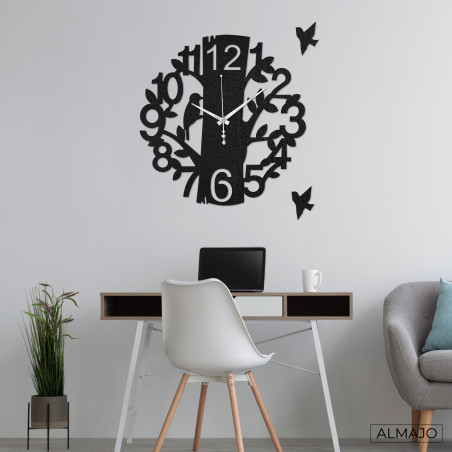 Ceas de pasăre din lemn - HELFERN