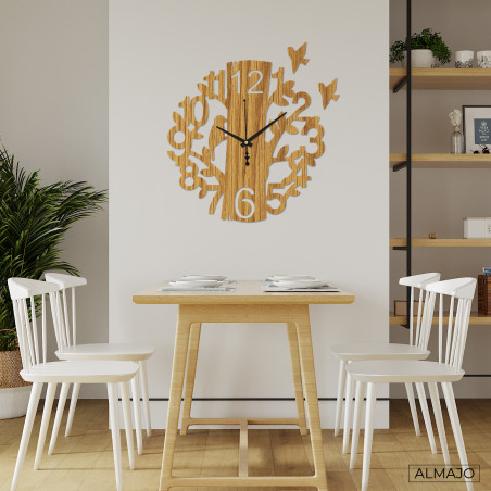 Ceas de pasăre din lemn - HELFERN