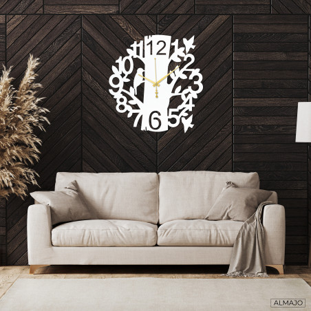 Ceas de pasăre din lemn - HELFERN