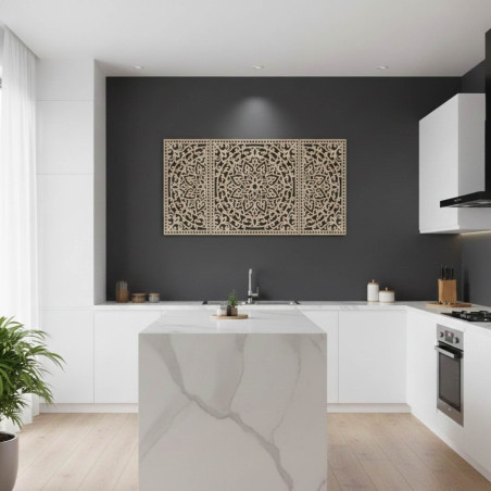 Decorațiunile din lemn sculptate manual aduc armonie și stil