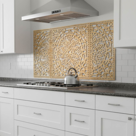 Decorațiune murală din lemn Silhouette - design modern și elegant