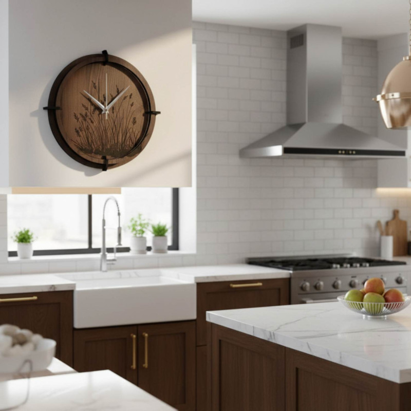 Ceas de perete silențios pentru dormitor sau birou