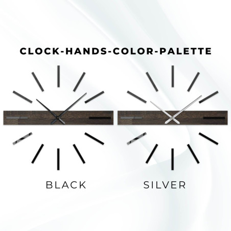 Ceas minimalist din lemn de stejar - o completare originală pentru orice interior.